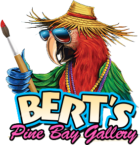5pm Bert's Pine Bay Gallery aka: Ships Store Holiday Party in Matlacha, FL